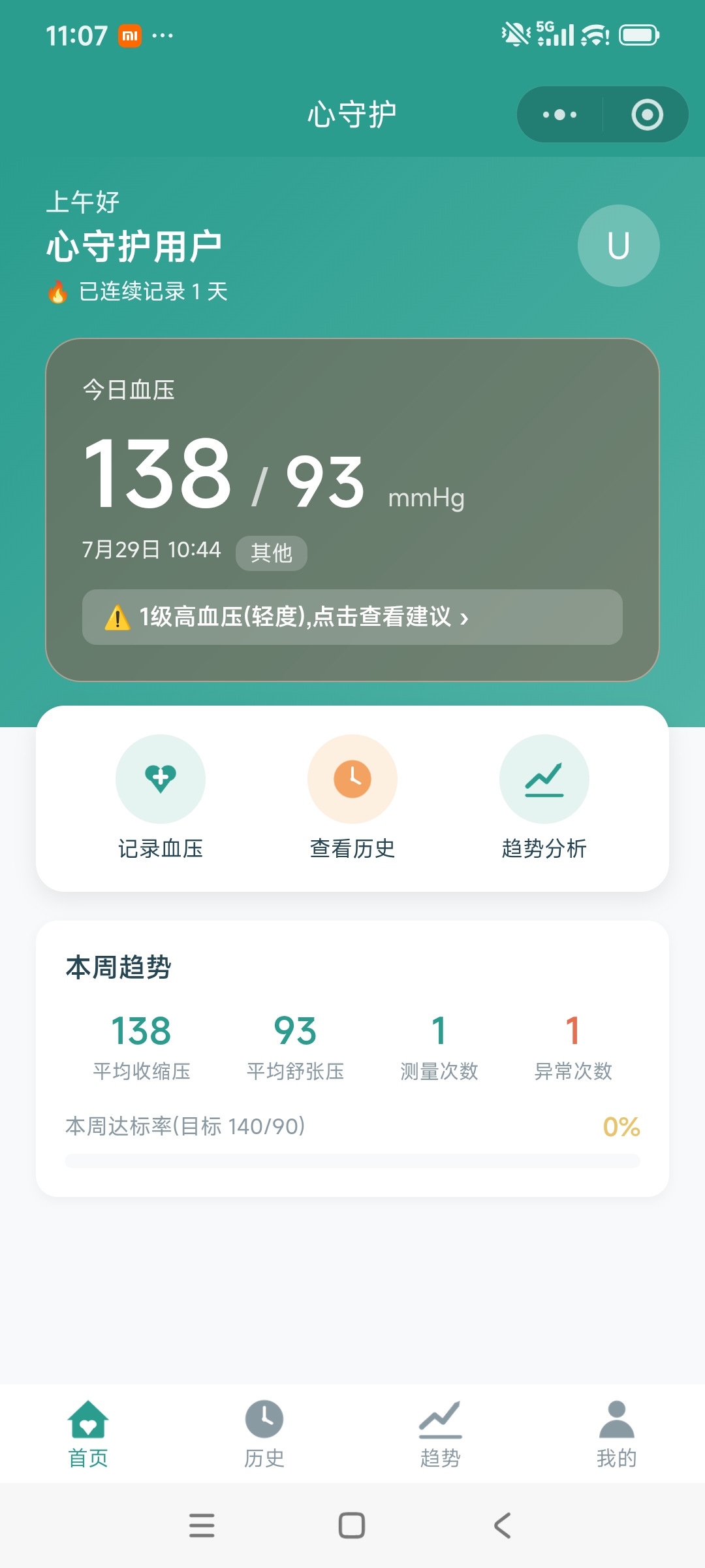 高血压了，AI Coding了一个记录血压的小程序