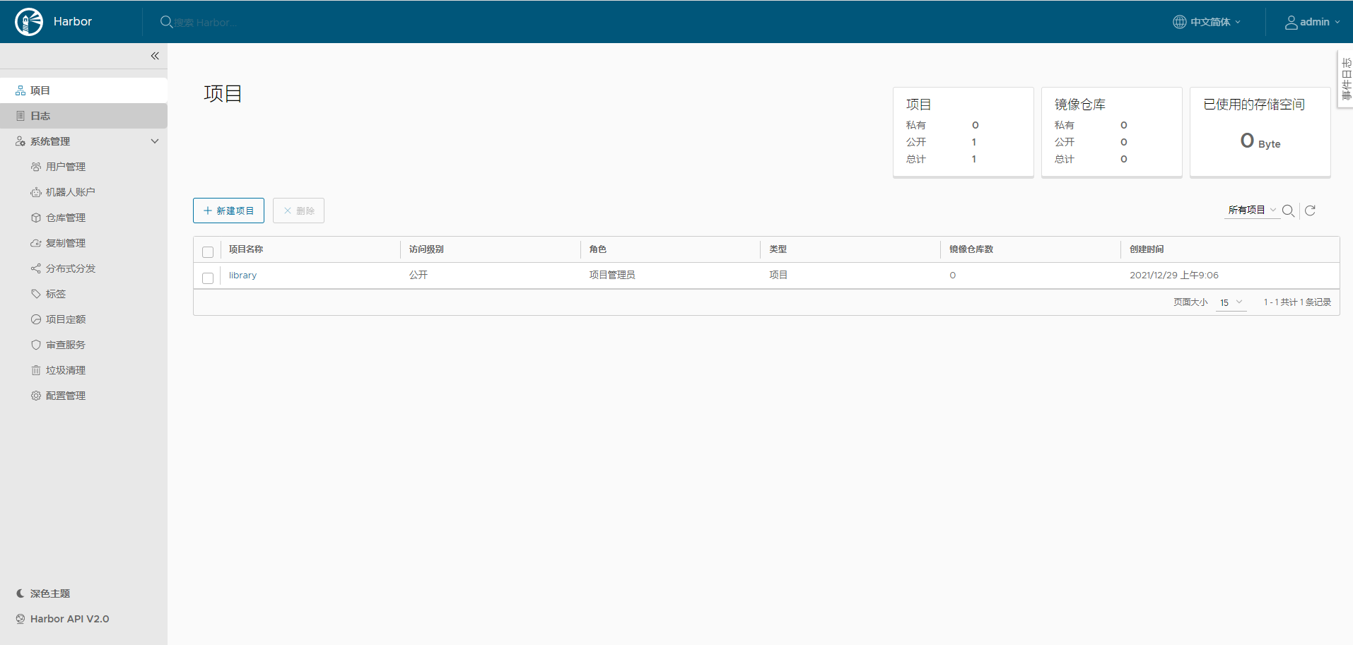 Docker实践之基于Harbor搭建私有镜像仓库